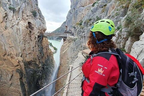 Visite guidée avec transport de Malaga au Caminito del Rey