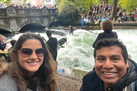 Tour privado a pie por Múnich con un local