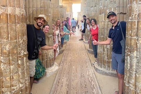 Visite privée de Saqqara Dahshur et Memphis