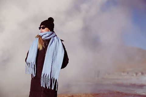 Geysers of tatio with breakfast