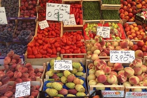 Visite du marché alimentaire et cours de cuisine italienne à Milan