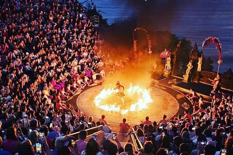 Tempio di Uluwatu, Spiagge e Fuoco Kecak Dance Tour