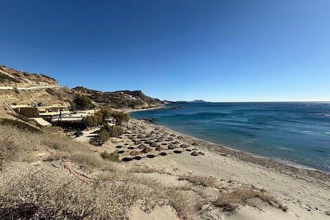 South Rethymnon natursköna 4x4 spår med badplats