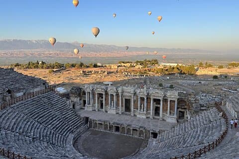 Privat Pamukkale-dagstur från Istanbul med flyg