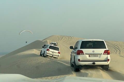 Tour della città di un'intera giornata in Qatar e Safari nel deserto