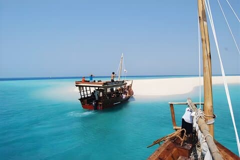 Nakupenda Sandbank Full-Day Boottocht met Lunch