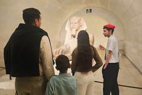 Visita guiada al Museo del Louvre: obras maestras en Francés