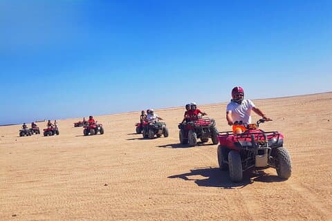 Hurghada Desert Safari: Quad, Buggy, 4X4 Jeep, BBQ Dinner & Show