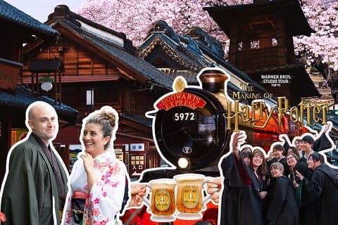 Excursión privada de un día a Kawagoe Little Edo y Harry Potter opcional