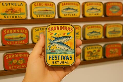 South of Lisbon: Local Market & Canned Sardines Museum Tour