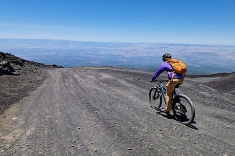 monte Etna Cycling to the Top grupo pequeño