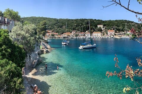 Atokos en Ithaca avontuurlijke cruise vanuit Poros
