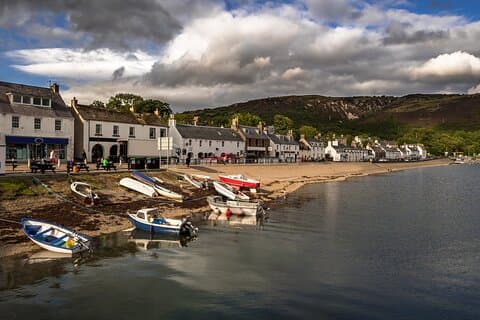 Ullapool Shore Excursion Castles, Beaches and Coastal Views Tour