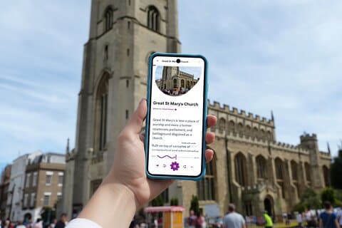 Tour durch Cambridge mit Audioguide