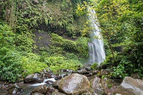 Lombok 2 Tagestouren, Sendang Gile, Tiu Kelep Trek und Gili Nanggu