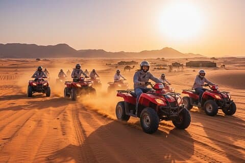 Hurghada Desert Quad Fiets Safari