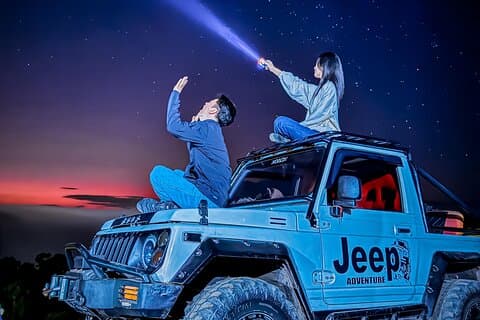 Private Mt. Batur Sunrise Jeep & Black Lava Adventure & Breakfast