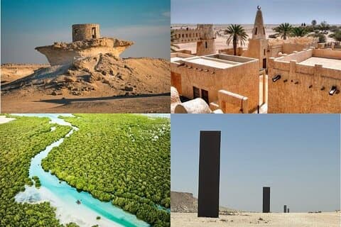 Volledige dagtour naar Noord- en West-Qatar met pick-up van Doha