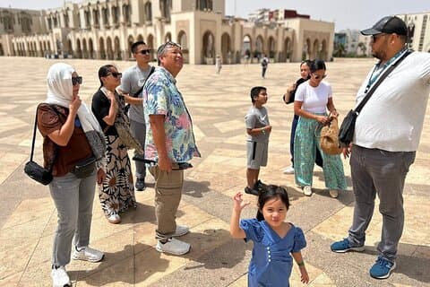 Visite guidée de Casablanca avec billet pour la mosquée Hassan II inclus