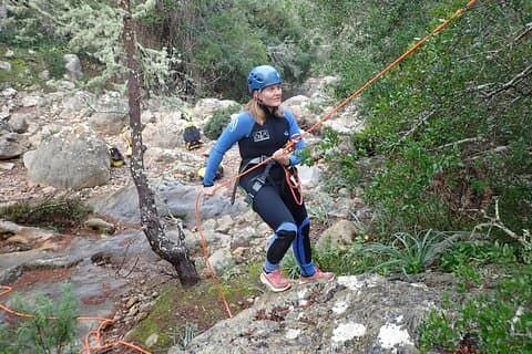 Anfänger Canyoning auf Mallorca