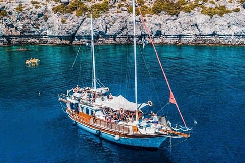 Rhodos : All Inclusive Tagestour mit Mittagessen, Getränken und Transfers