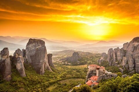 Passeggiate Bizantine : Monasteri di Meteora