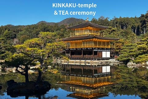 Kyoto Kinkaku-ji en authentieke theeceremonie Privé-ervaring