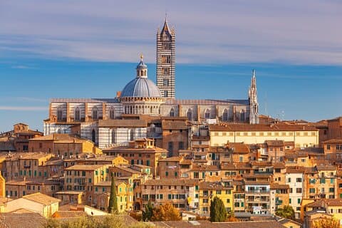 Siena Private Walking Tour: Traditioner, gader og katedral