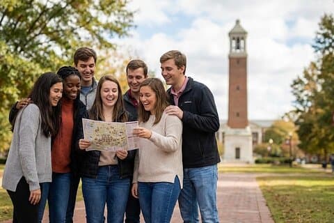 Eine epische Universitätsjagd : University of Alabama Abenteuer