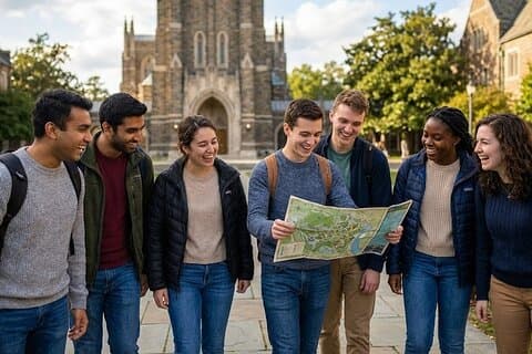 Caccia all'università: Duke University Libri e Basket