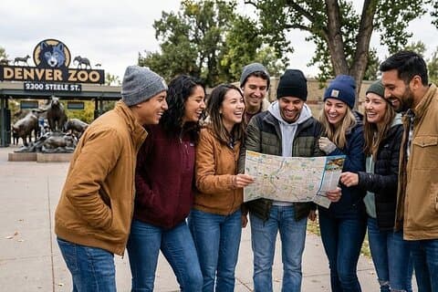 Astounding Scavenger Hunt: Stadsparkens djurpark förföljer en Palooza