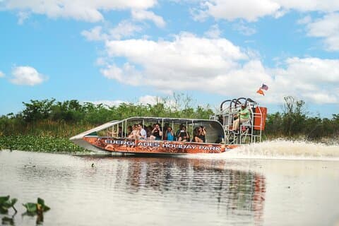 Everglades Airboat Adventure avec transfert aller-retour en bord de mer