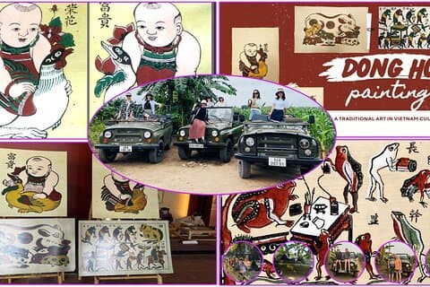 Udforsk Dong Ho's Folk Painting Heritage af Jeep Car