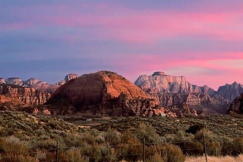 Parc national de Zion / Kolob Terrace Visite privée d'une demi-journée