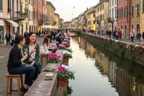 Excursión privada a Milán Navigli con historias del canal
