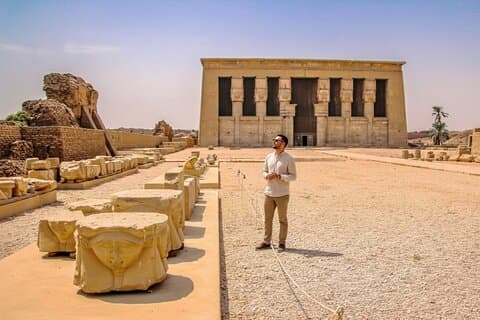 Excursão privada de meio dia de Luxor ao Templo de Dendera