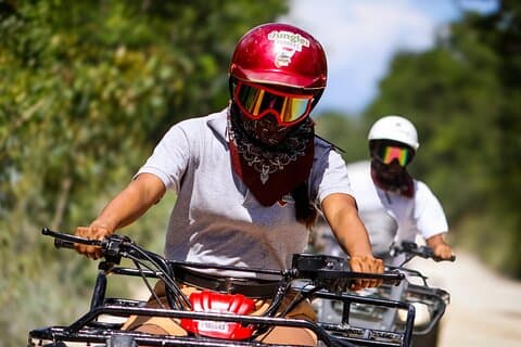 Aventura en la selva de ATV de Cozumel al Cenote de la Cueva de Jade