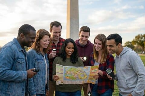 Scavenger Hunt at Washington DC