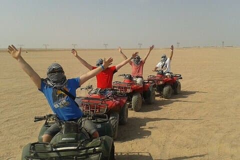Louxor Sunrise Quad Bike Safari : Desert Adventure & Nile Views