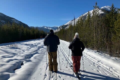 Private Cross Country Ski in Glacier National Park