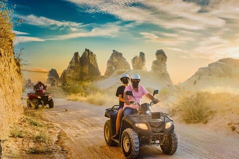 Kappadokien Sunset ATV Quad Tour durch Täler mit Transfers