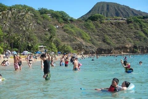 Bilhetes de entrada para Hanauma Bay com transporte
