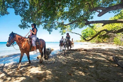 Roatan Reiten mit Stadtrundfahrt