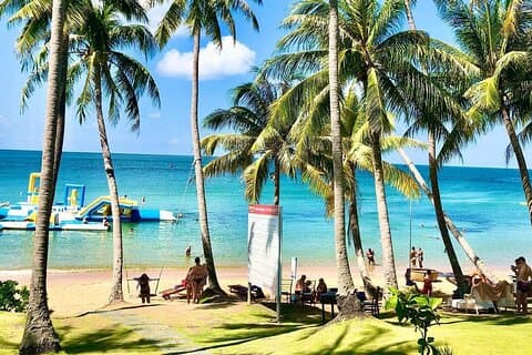 Avventura privata sull'isola di Thoi con funivia e snorkeling