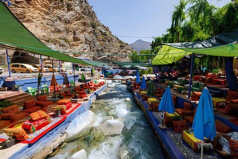 Dagtrip van Marrakech naar Ourika Valley met watervalwandeling