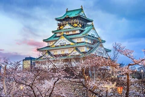 Castello di Osaka: visita guidata degli interni e dei giardini