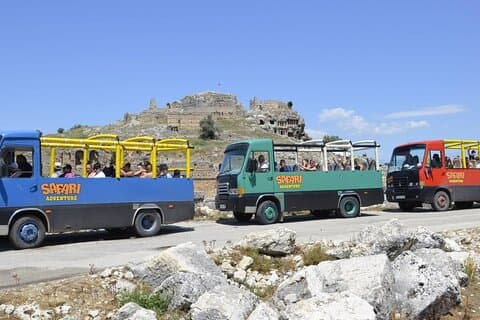 Safari fuoristrada Fethiye in veicoli appositamente progettati con pranzo