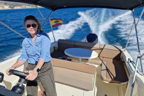 Dolfijnen Sightseeing activiteit op een speedboot