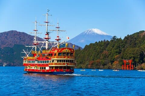 Tokyo: Monte Fuji, crociera sul lago Hakone Ashi e tour di un giorno a Owakudani