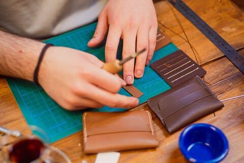 Atelier d'artisanat du cuir